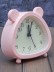 Часы-будильник «Cute ears», pink