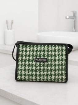 Косметичка "Love you", green