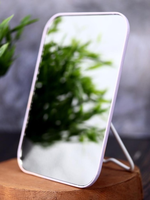 Зеркало настольное &quot;Flower&quot;, purple (16*12 см) 