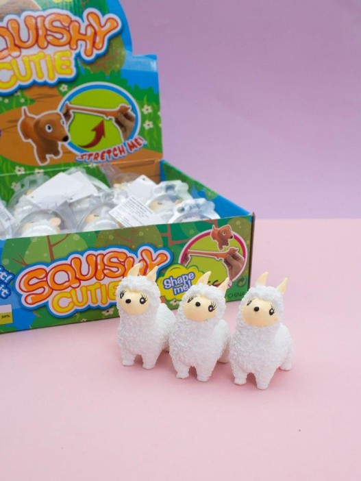 Брелок мялка - антистресс «Pretty lama» 