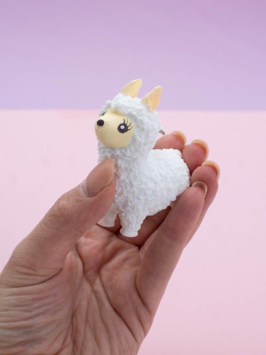 Брелок мялка - антистресс «Pretty lama» 