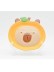 Тарелка керамическая «Capybara mandarin», 17,9х16,6х2 см 