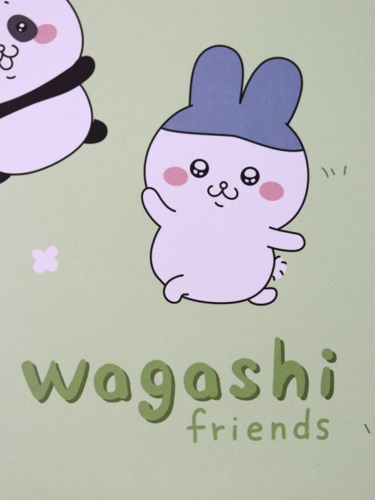 Зеркало "Wagashi friends", green 