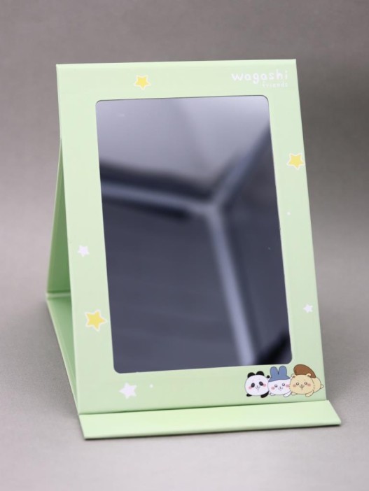 Зеркало "Wagashi friends", green 
