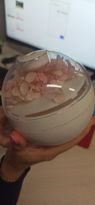 Настольный увлажнитель воздуха - ночник портативный, USB (УЦЕНКА) 