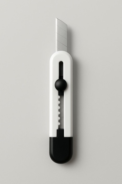 Канцелярский нож &quot;Classic&quot;, white 