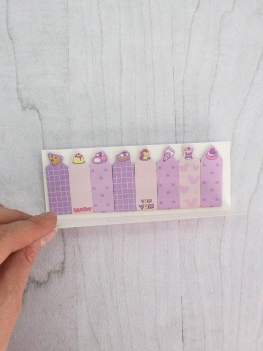 Стикеры закладки "Lucky day", pink 