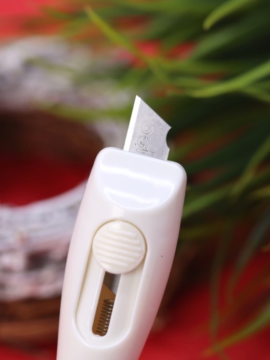 Канцелярский нож &quot;Minimalistic bunny&quot;, white 