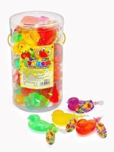 Жидкая конфета &quot;Утенок&quot; Ассорти 33 мл. (банка - 50 шт.) 