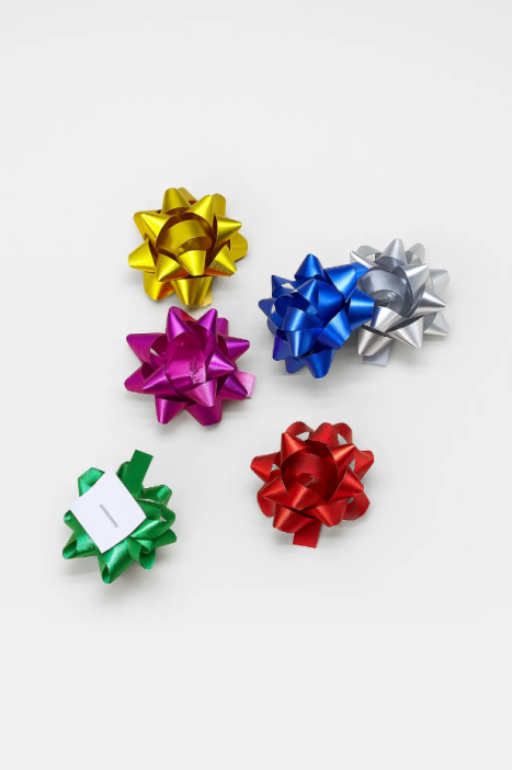 Набор бантов для декорирования подарков 6 шт. &quot;Starflower&quot;, 2,5 см 