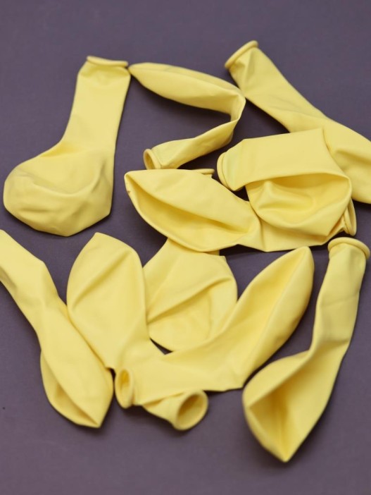 Набор воздушных шаров 10 шт. &quot;Mellow magic&quot;, yellow (25 см) 