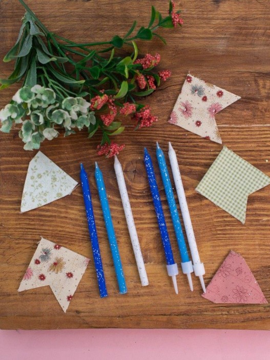 Набор свечей 12 шт. &quot;Blue glow&quot;, (9 см) 