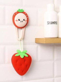 Крючок на липучке «Berry», red