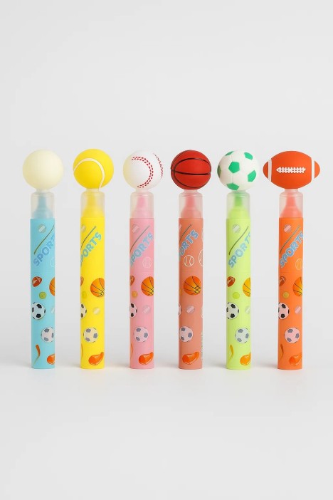 Маркер текстовыделитель &quot;Balls&quot;, mix, шоу-бокс 36 шт. 