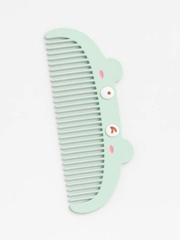 Расческа "Funny face", green