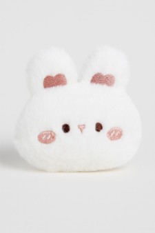 Плюшевый брелок iLikeGift "Fluffy bunny", 5 x 6 см