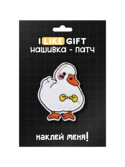 Термонашивка для одежды iLikeGift «Big goose» 6,4*5,2 см.