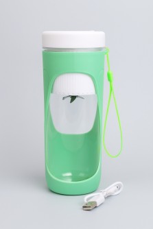 Блендер портативный "Lovely", green, USB, (19,5*7,5 см)