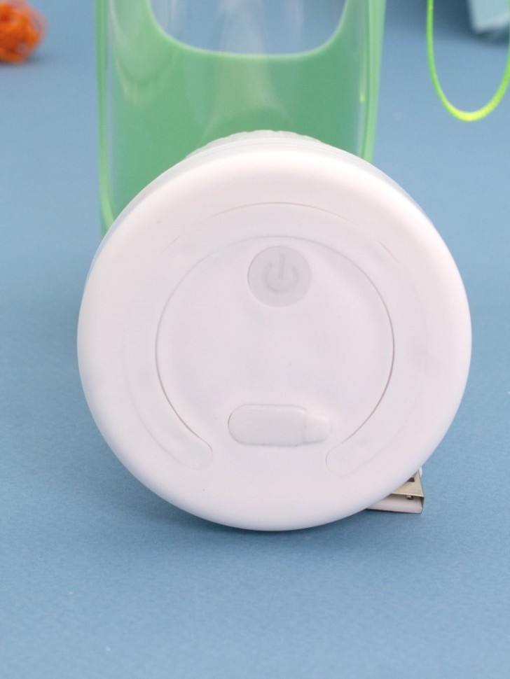 Блендер портативный "Прелесть", зеленый, USB, (19,5*7,5 см)