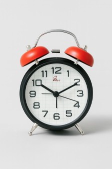 Часы-будильник «Time Grid», (13*9,5*5 см)