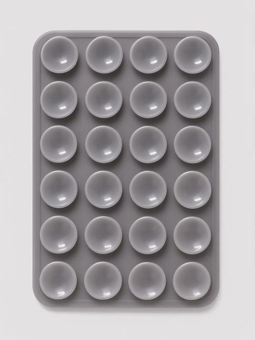 Присоска-липпер iLikeGift «Simple», grey 