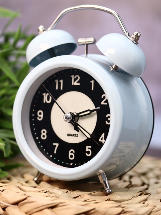 Часы-будильник «ChronoRise», green (12,5х9 см) 