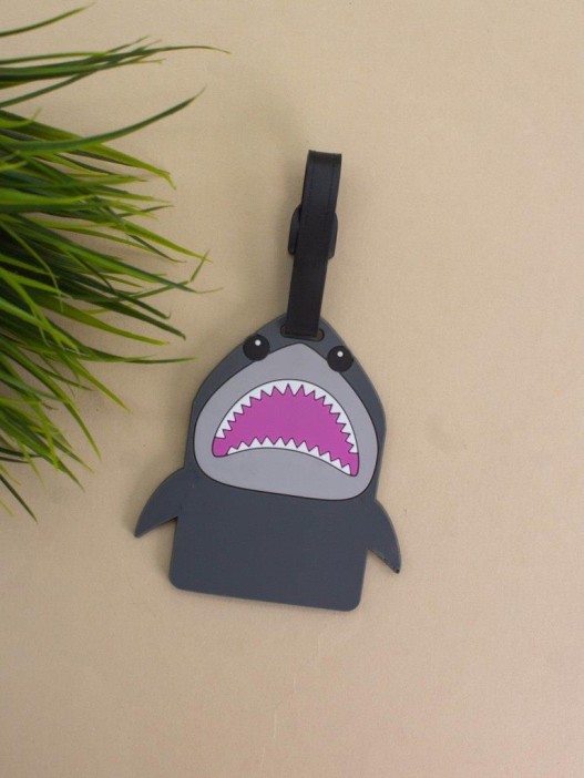 Бирка для багажа &quot;Shark&quot;, grey 