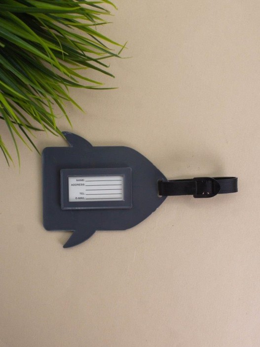 Бирка для багажа &quot;Shark&quot;, grey 