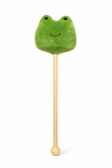 Мягкая игрушка-массажный молоток "Frog", green (10*35см)