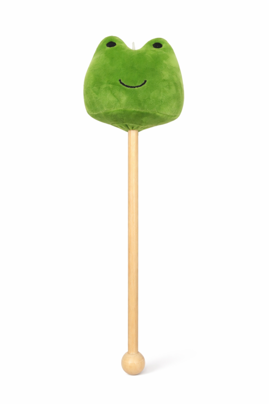 Мягкая игрушка-массажный молоток "Frog", green (10*35см) 