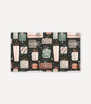 Набор сборных конвертов для денег 5 шт. «Новогодние подарки», 16.5*8 см