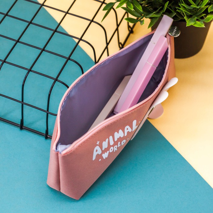 Пенал "Animal hare", pink 