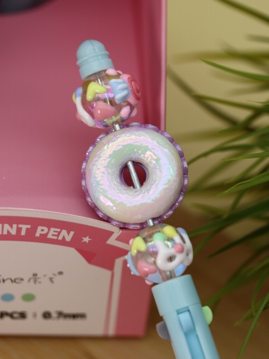 Разноцветная ручка 4 в 1 &quot;Sweet donut &quot;, blue 