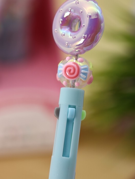 Разноцветная ручка 4 в 1 &quot;Sweet donut &quot;, blue 