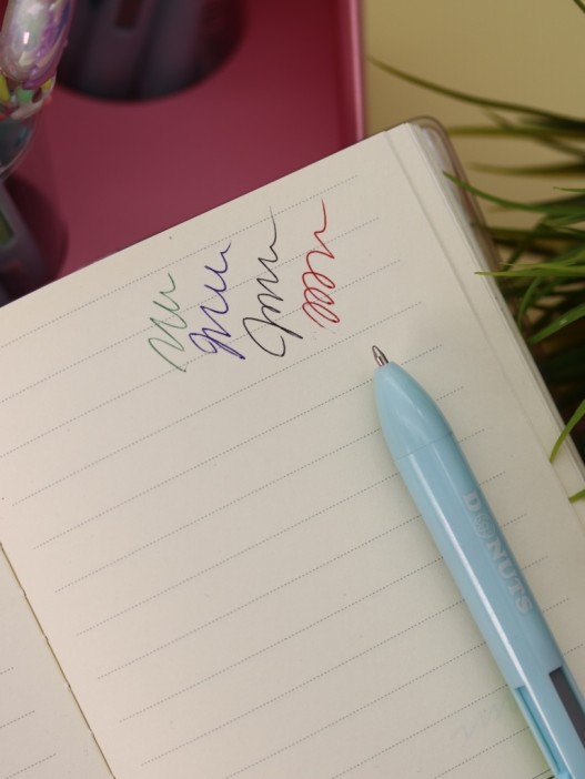 Разноцветная ручка 4 в 1 &quot;Sweet donut &quot;, blue 