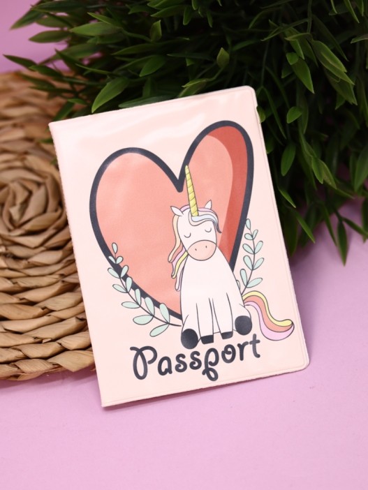 ОБЛОЖКА ДЛЯ ПАСПОРТА Edinorozhka love, плотность 600 мкм 