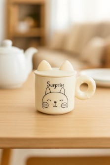 Кружка «Kitty surprise», beige (420 ml)