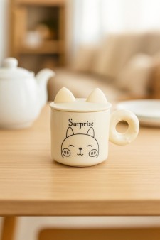 Кружка «Kitty surprise», beige (420 ml)