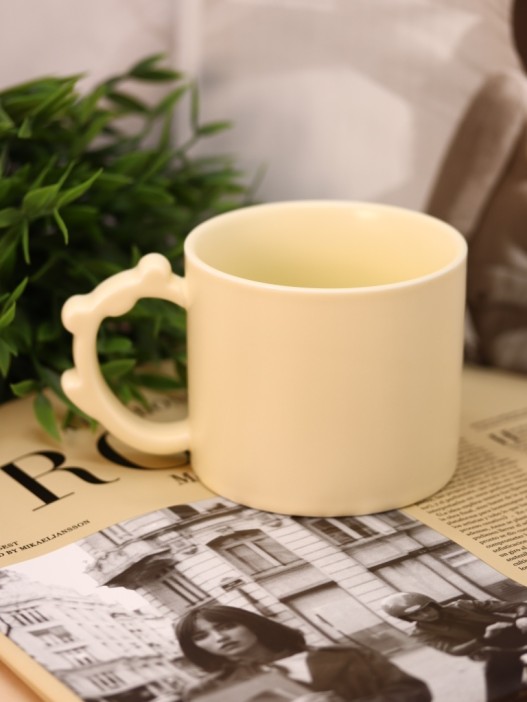 Кружка керамическая «Милый медвежонок», черная (360 мл) 