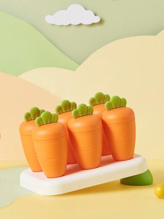 Формочки для мороженого «Carrot», 6 шт., orange (17,5*11,5*12 см) 