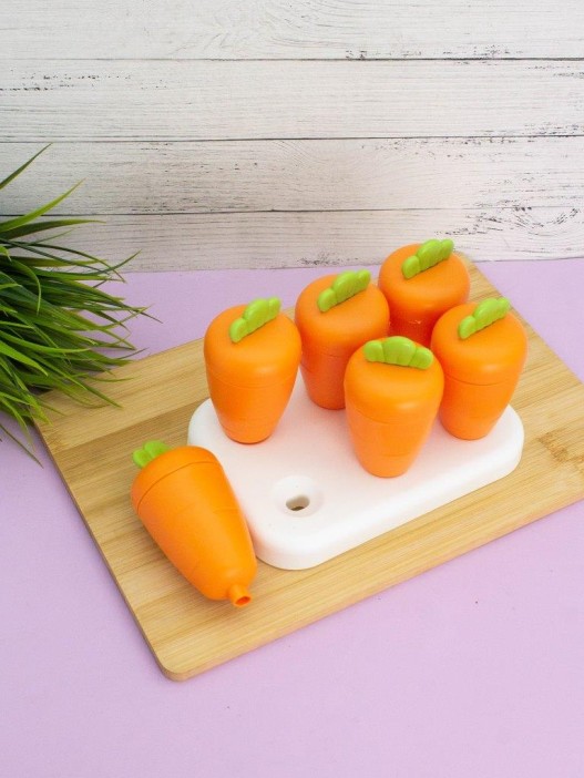 Формочки для мороженого «Carrot», 6 шт., orange (17,5*11,5*12 см) 