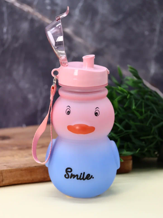 Бутылка «Cute duck», pink-blue (880 мл) 