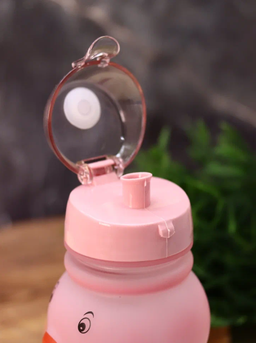 Бутылка «Cute duck», pink-blue (880 мл) 