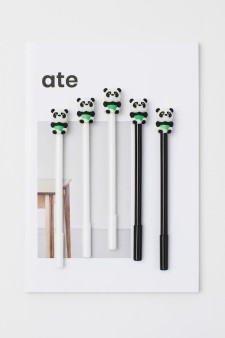 Ручка "Panda bamboo", шоубокс 48 шт.