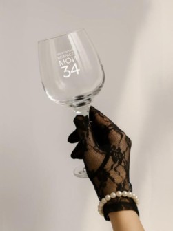 Бокал для вина Oh vine! "Идеальный возраст: мои 34", 400мл