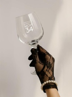 Бокал для вина Oh vine! "Идеальный возраст: мои 34", 400мл