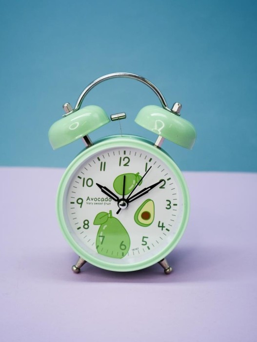 Часы-будильник «Авокадо», green 