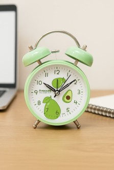Часы-будильник «Авокадо», green