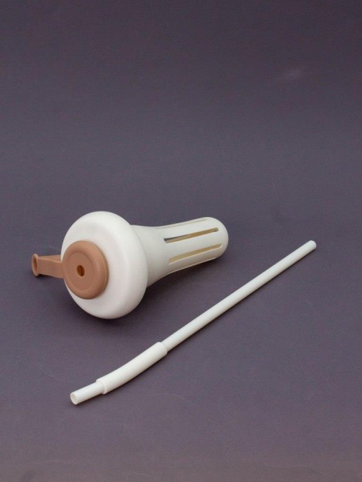 Бутылка с трубочкой &quot;Ice cream&quot; коричневая, 1400 мл 