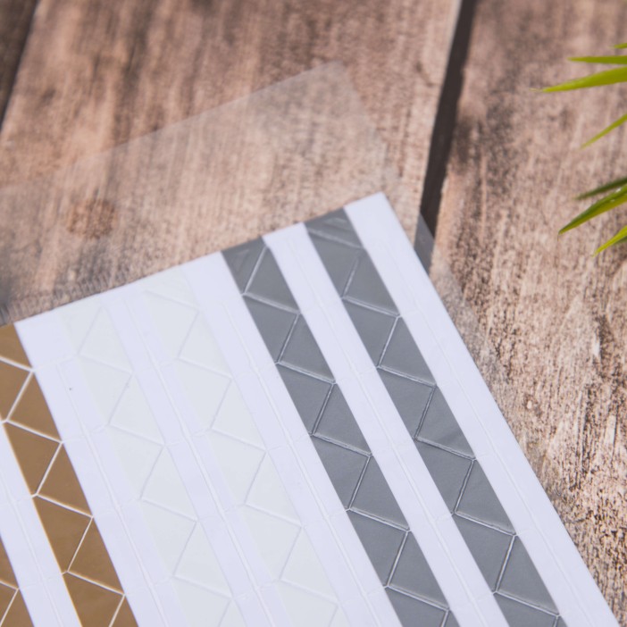 Наклейки-уголки &quot;Classic&quot;, brown-grey 